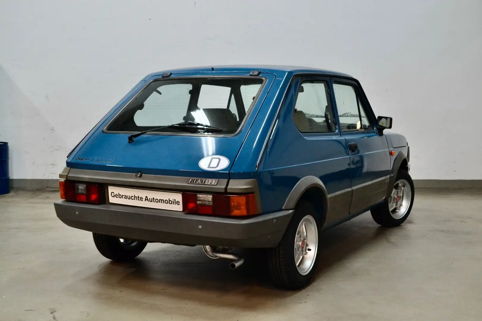 Fiat 127 Super 5 Speed-inkl.H Zulassung Azul - 2