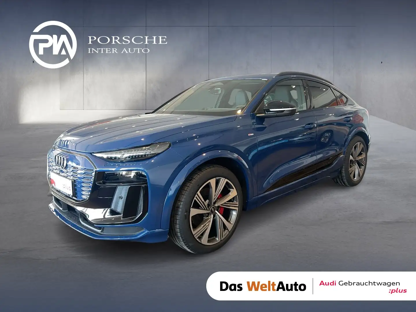 Audi Q6 e-tron e-tron performance Blau - 1