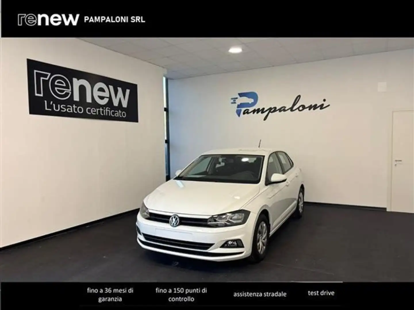 Volkswagen Polo 5 Porte 1.0 EVO BlueMotion 65cv Trendline Blanc - 1