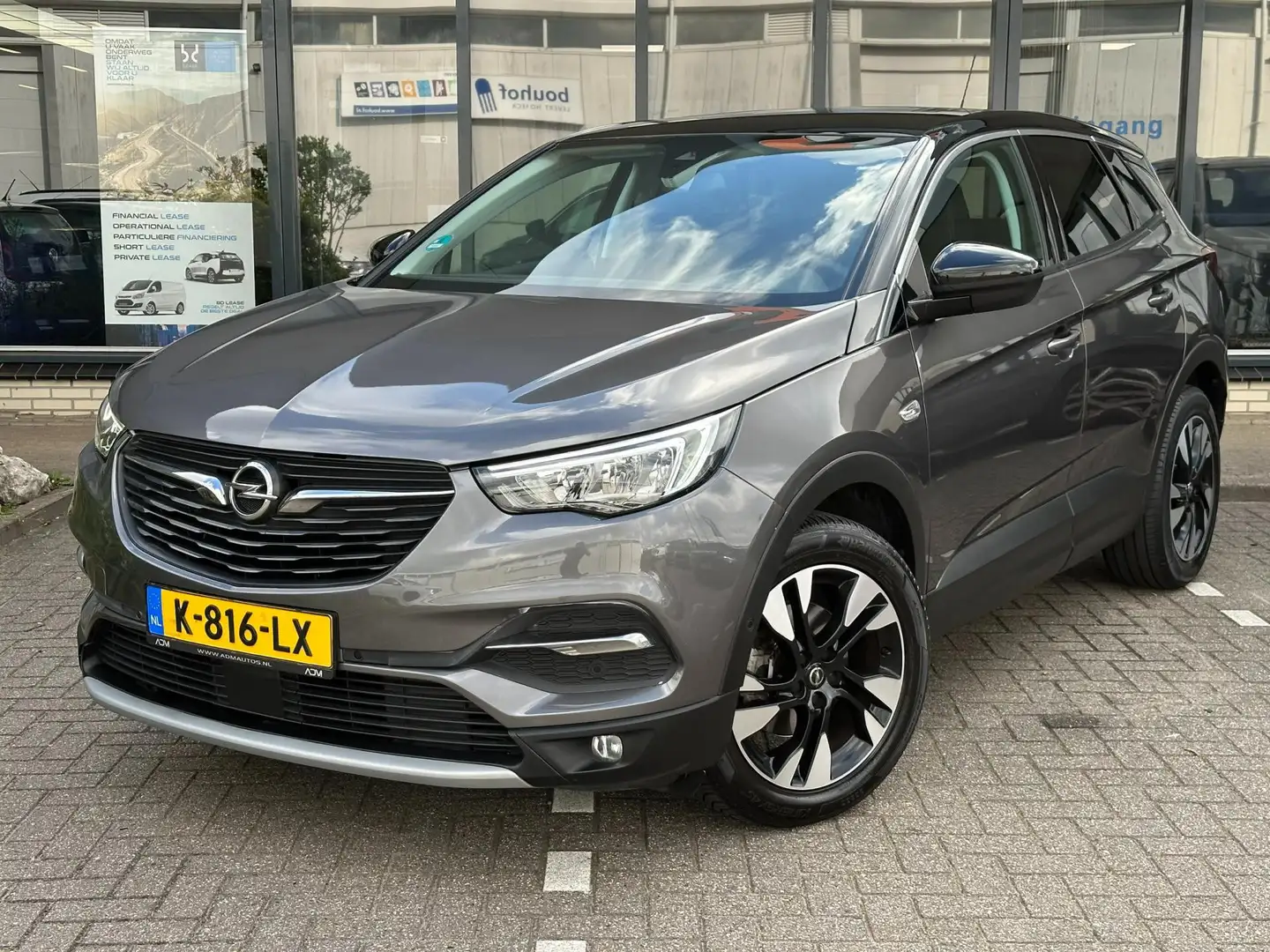 Opel Grandland X 1.2 Turbo Business Executive Gris - 1