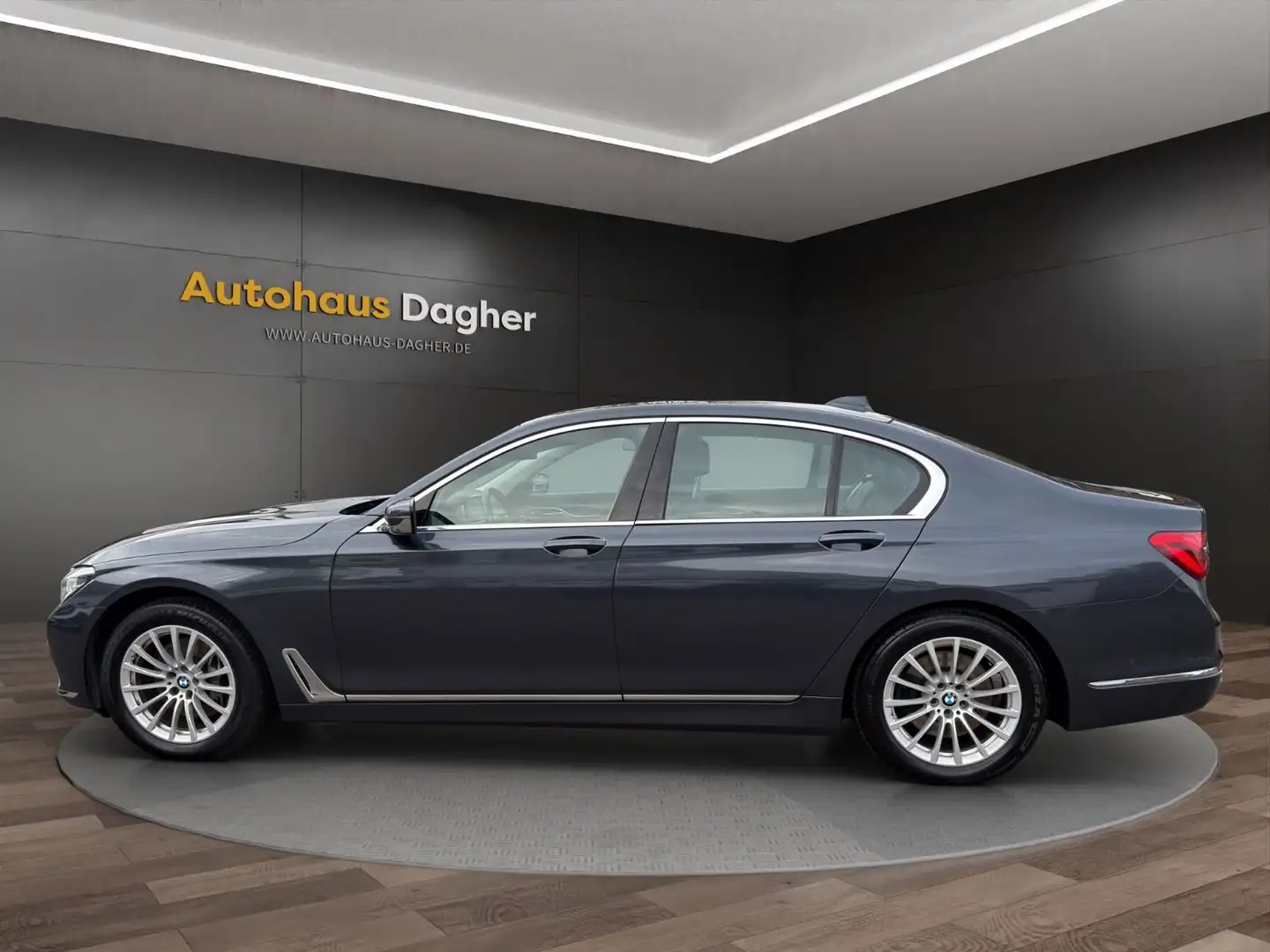 BMW 730 d 3.0 Schiebedach Alcantara Grau - 2