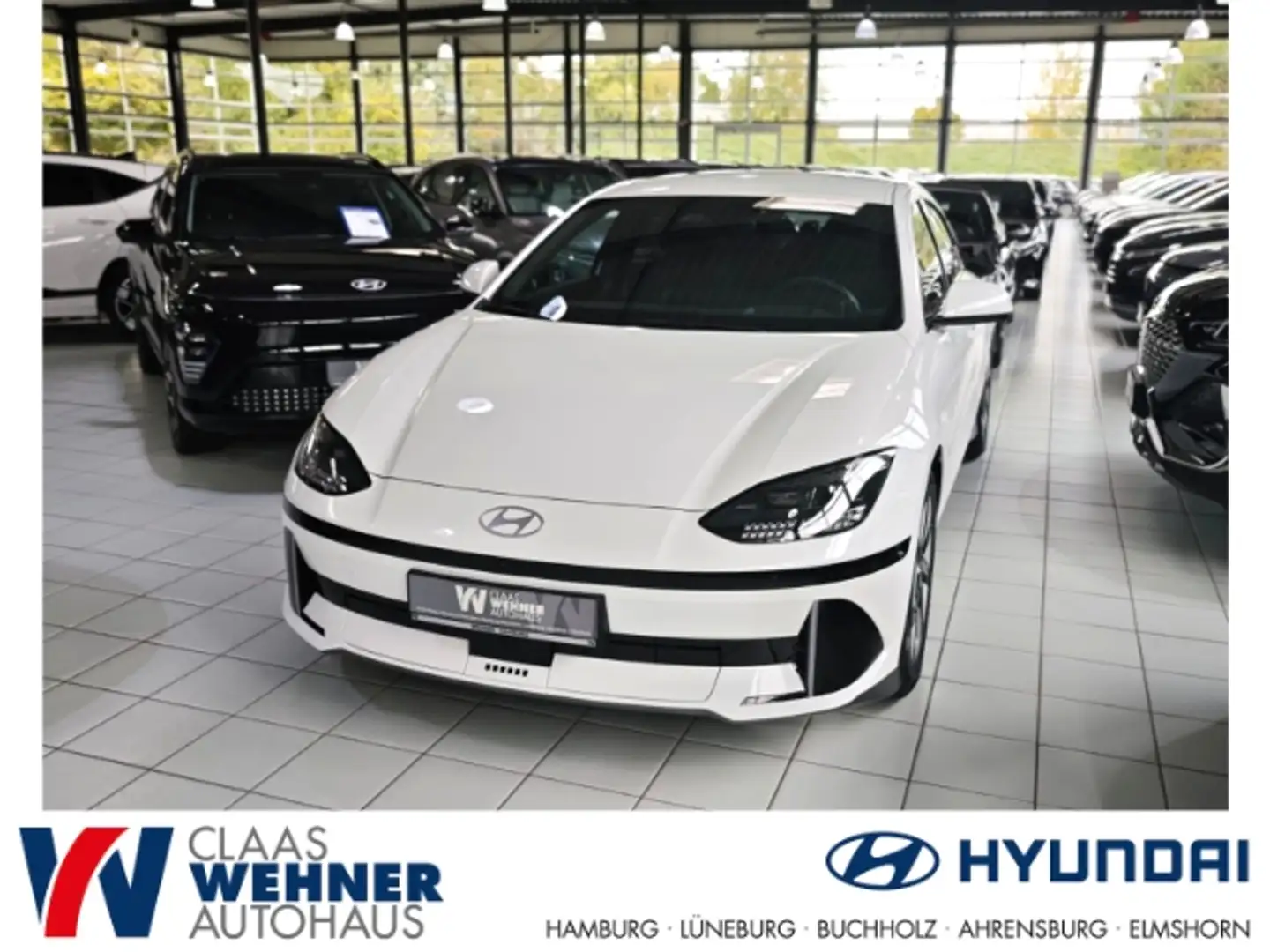 Hyundai IONIQ 6 Hyundai Heckantrieb 77,4kWh Batt. (229 PS) Techniq Weiß - 1