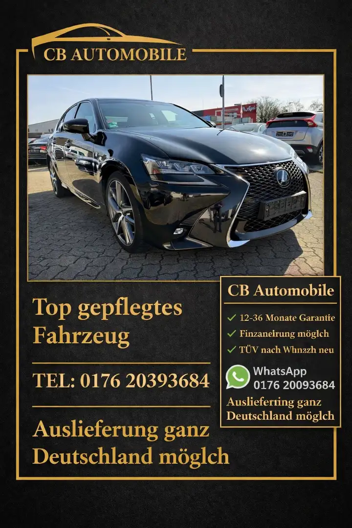 Lexus GS 450h 450 h F Sportline Negro - 1