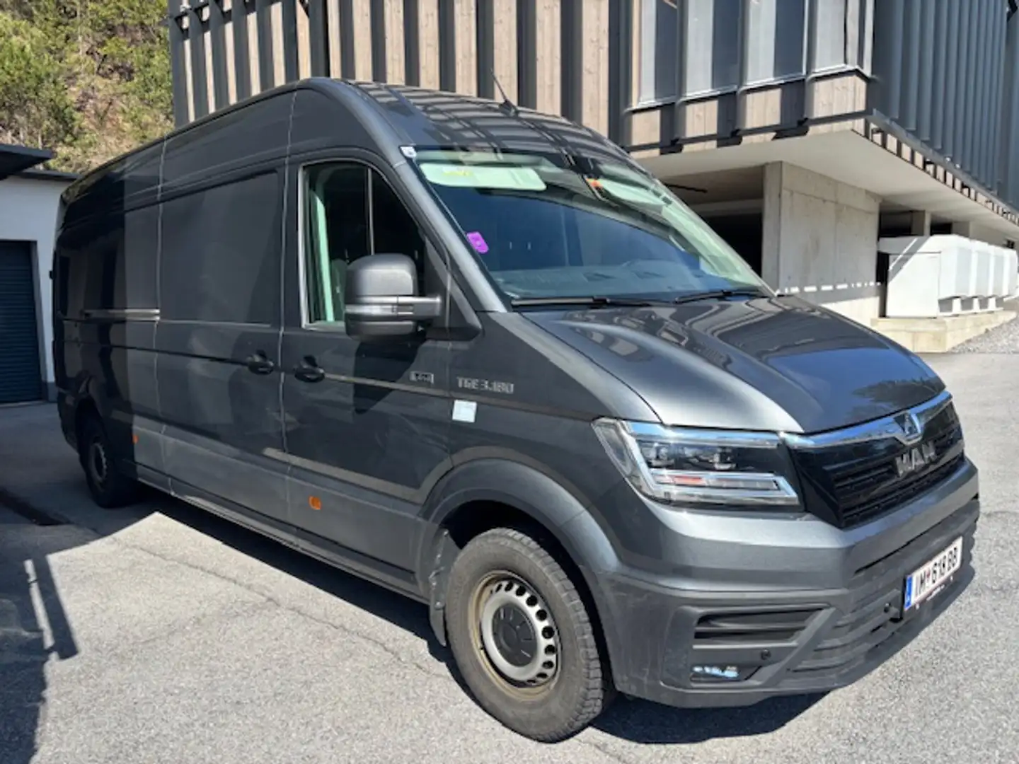 MAN TGE TGE Kasten L4H3Kasten4x4 1.Besitz  Mwst. Ausweisbar Grau - 1