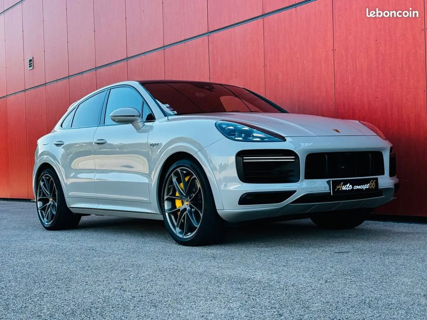 Porsche Cayenne coupe turbo s V8 biturbo hybride 680 ch Grau - 1