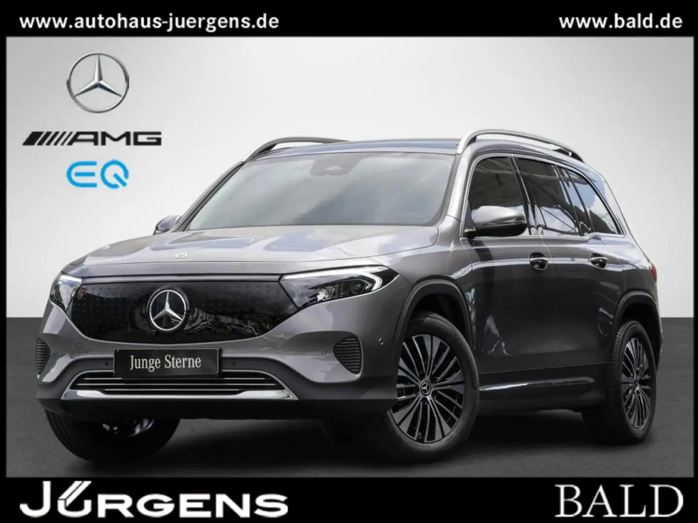 Mercedes-Benz EQB 300 4M Progressive/360/Pano/AHK/Distr/Mopf Grijs - 2