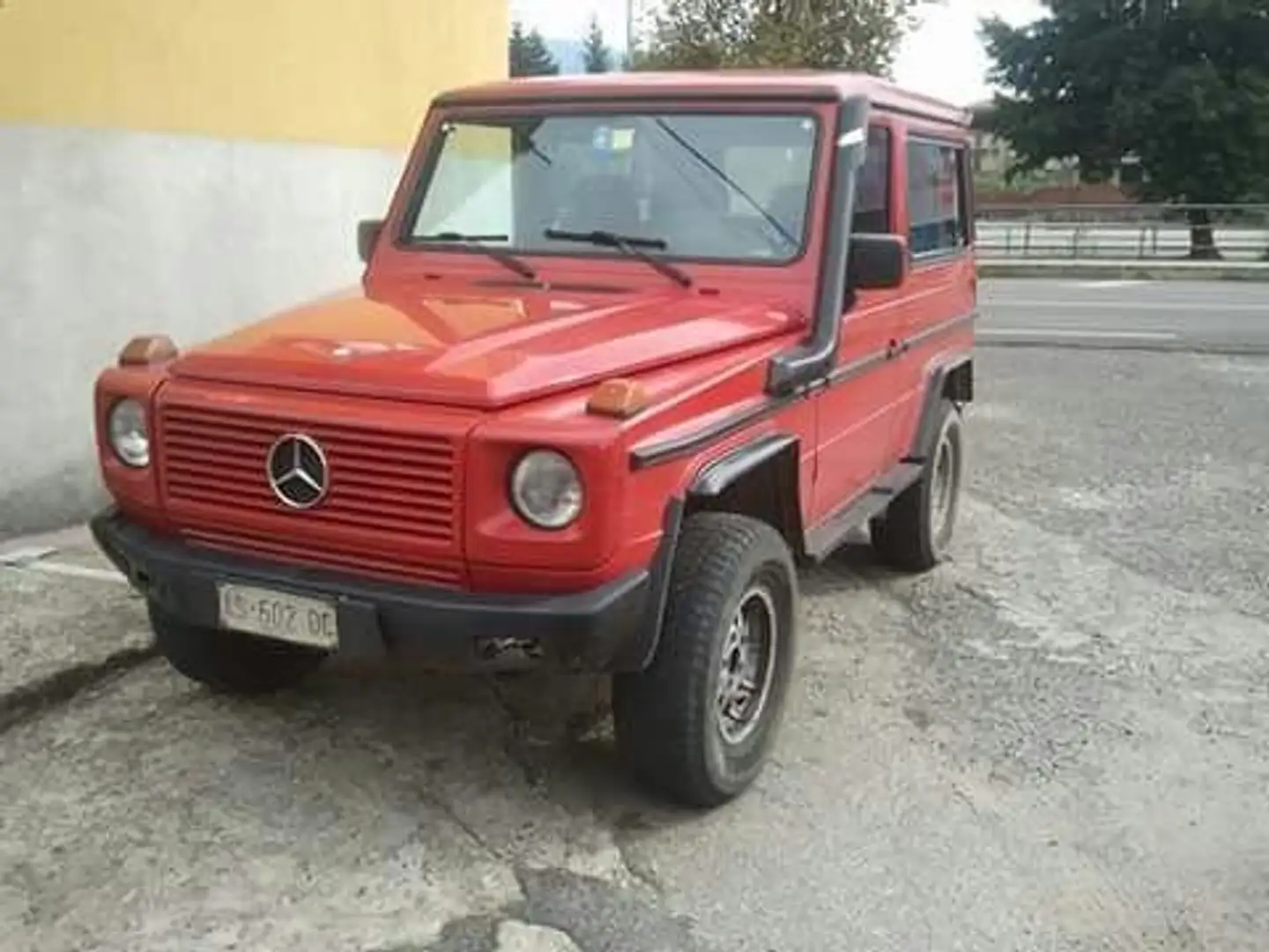 Mercedes-Benz G GE corto Cabrio Rosso - 2
