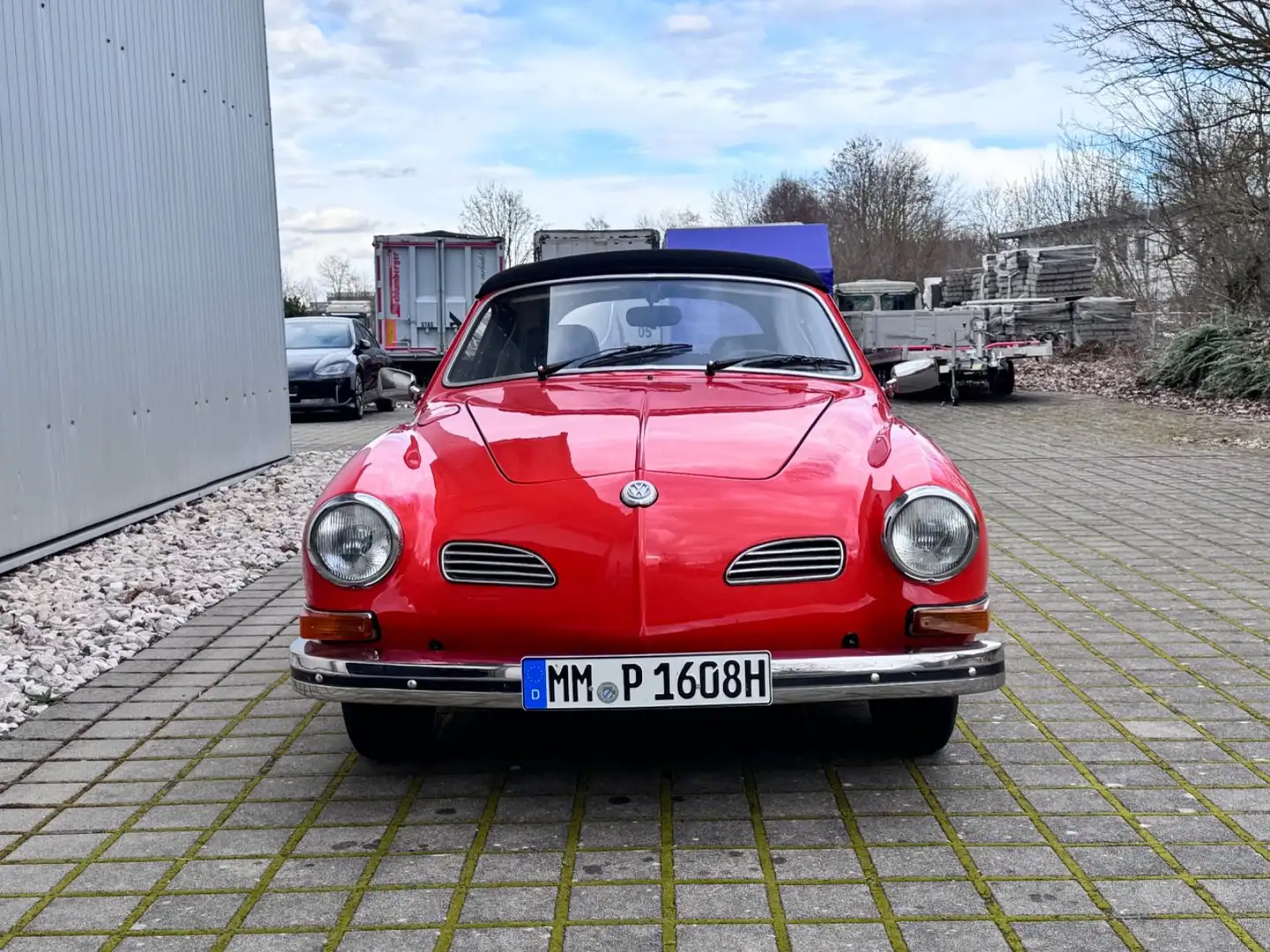Volkswagen Karmann Ghia Cabrio Portocaliu - 2