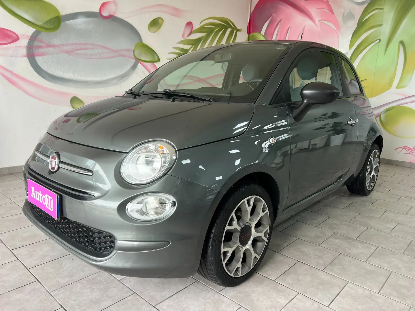 Fiat 500 500 1.2 Lounge 69cv my20 CERCHI IN LEGA SPORT Grijs - 1