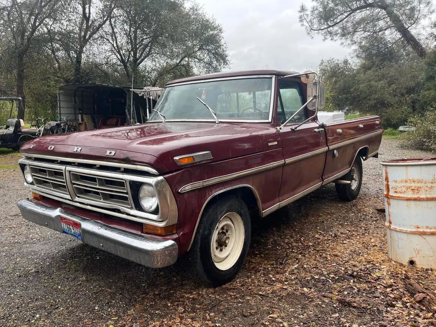 Ford F 250 6,4 V8 BB 390 cui Roşu - 1