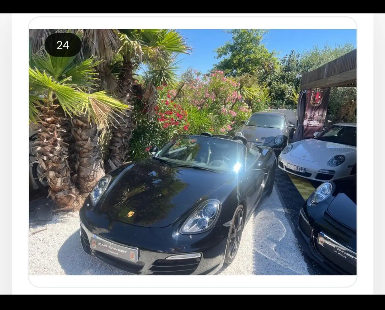 Porsche Boxster s 315 cv full black Noir - 1