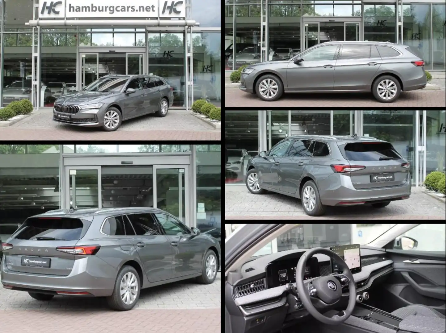 Skoda Superb Combi Selection 2.0TDI DSG AHK 360Cam Navi, Win... Grau - 1