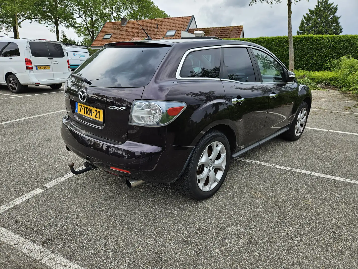 Mazda CX-7 2.3 Turbo Touring Motor Schade, Rijbaar, Engine da Braun - 2