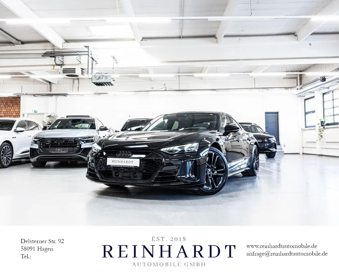 Audi RS e-tron GT BLACK+/21Z./LASER/ACC/HuD/PANO/KAM. Czarny - 1
