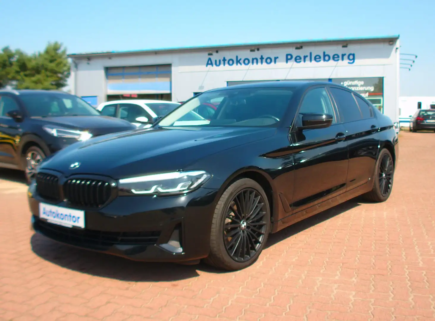 BMW 520 5 Lim. 520 d.Vollleder.LED.Kamera.Shadowline Schwarz - 1
