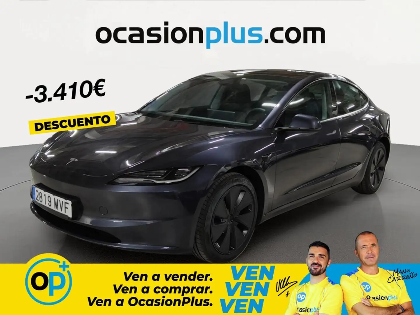 Tesla Model 3 Standard Range Premium RWD Gris - 1