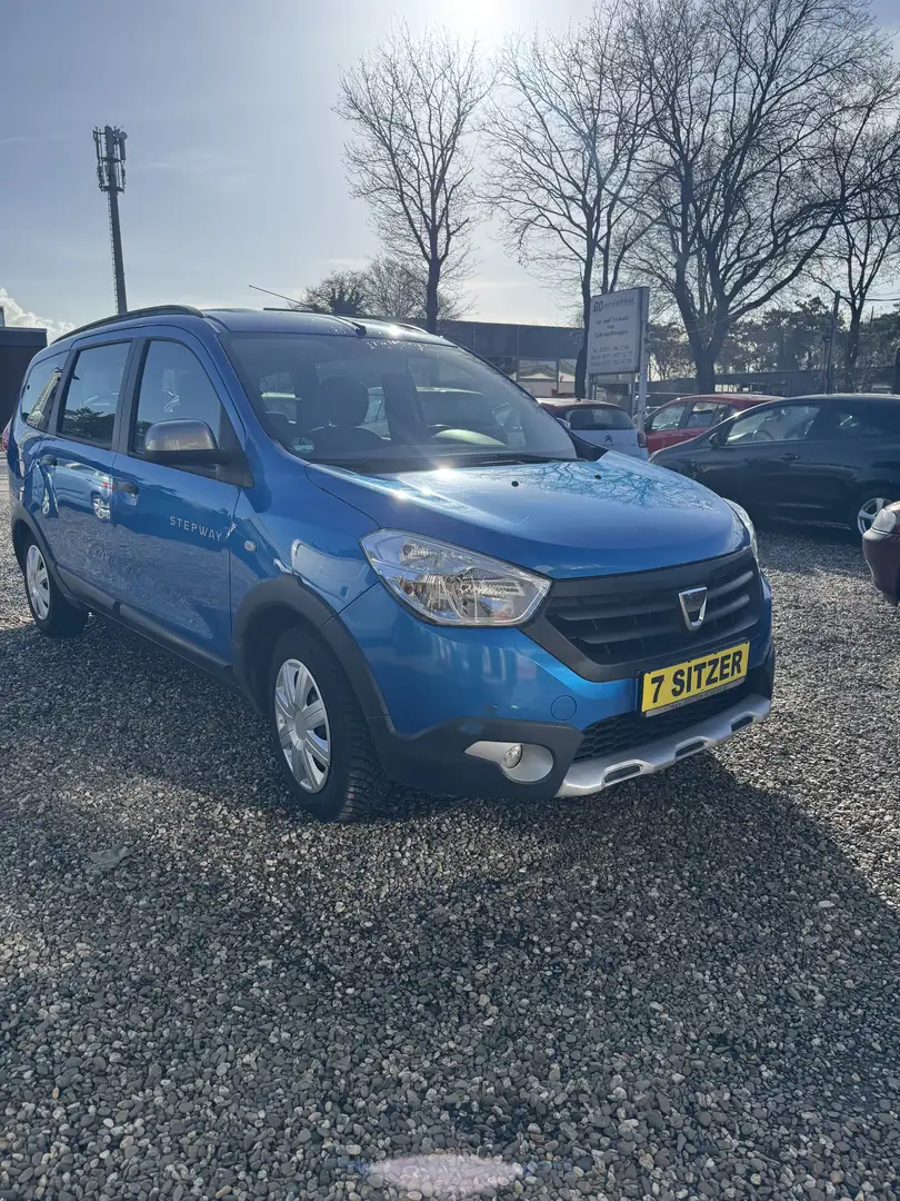 Dacia Lodgy Lodgy TCe 115 Stepway -Tüv Asu Inspektion Neu Blau - 1