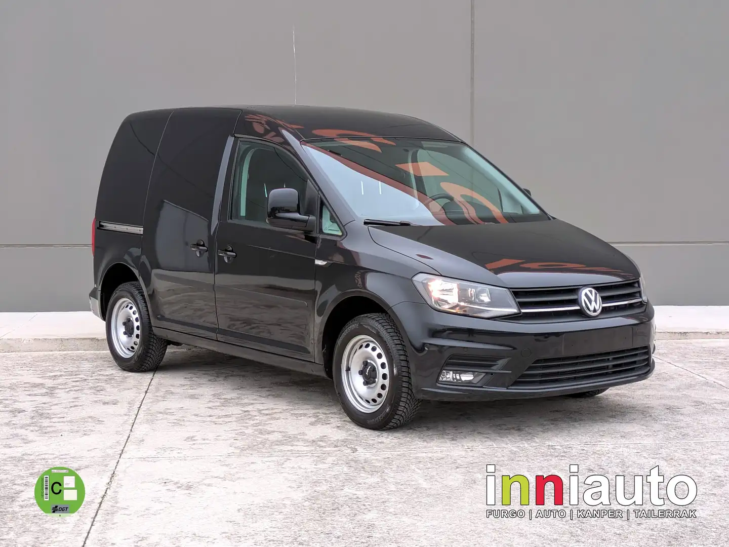 Volkswagen Caddy Furgón 2.0TDI Bluemotion 75kW Negro - 1