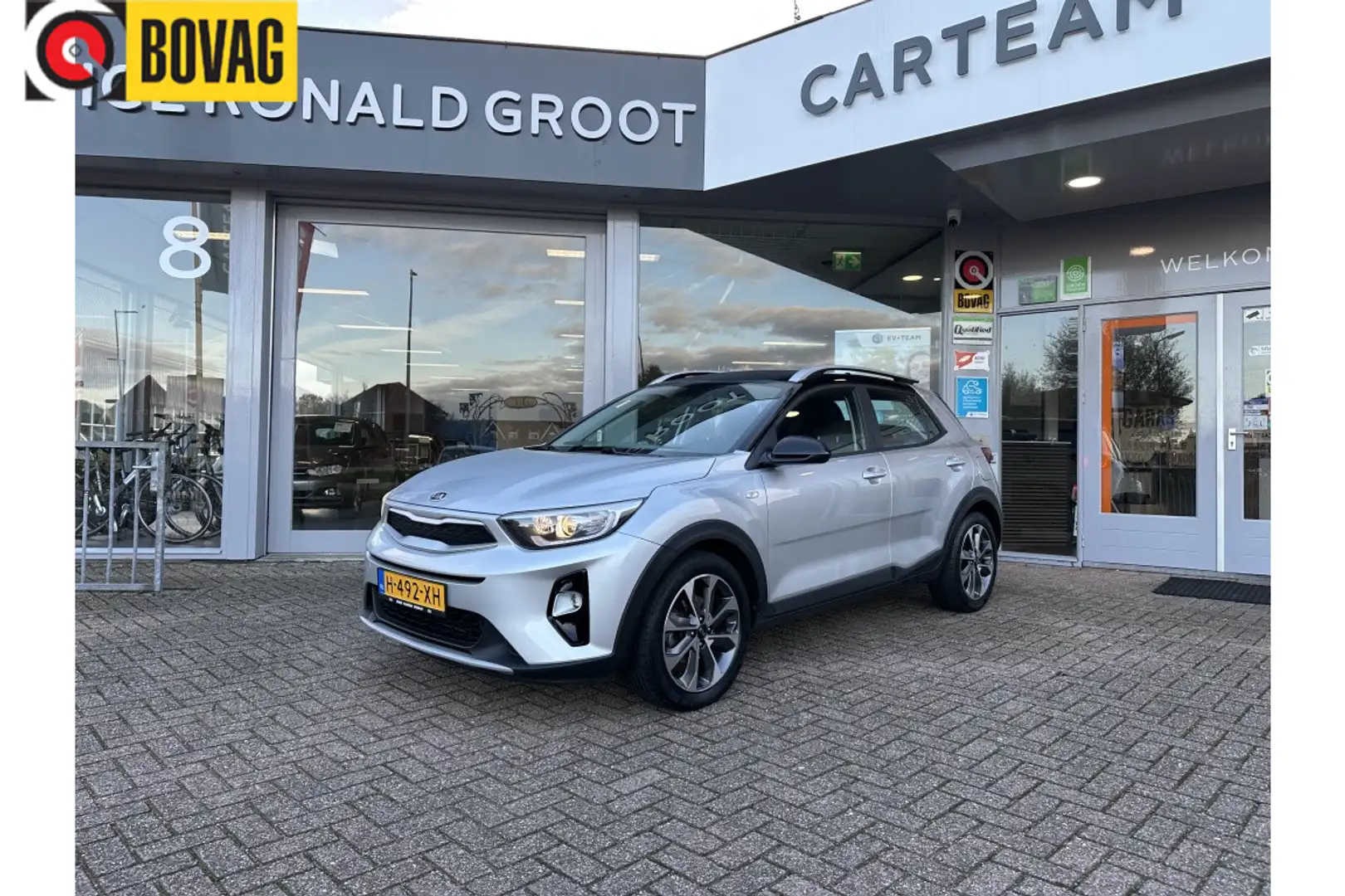 Kia Stonic 1.0 T-GDi Dyn.Line | Airco | Cruise | Carplay | Ca Grijs - 1