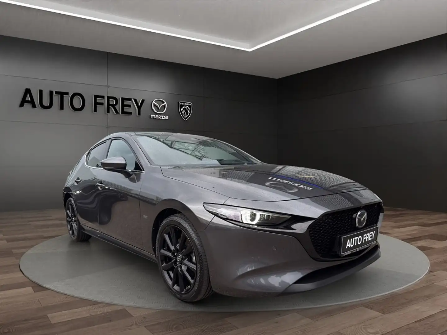Mazda 3 X 179PS Selection AT+AWD+ 360°+ACAA+BOSE+ACT-P+DES Grijs - 1
