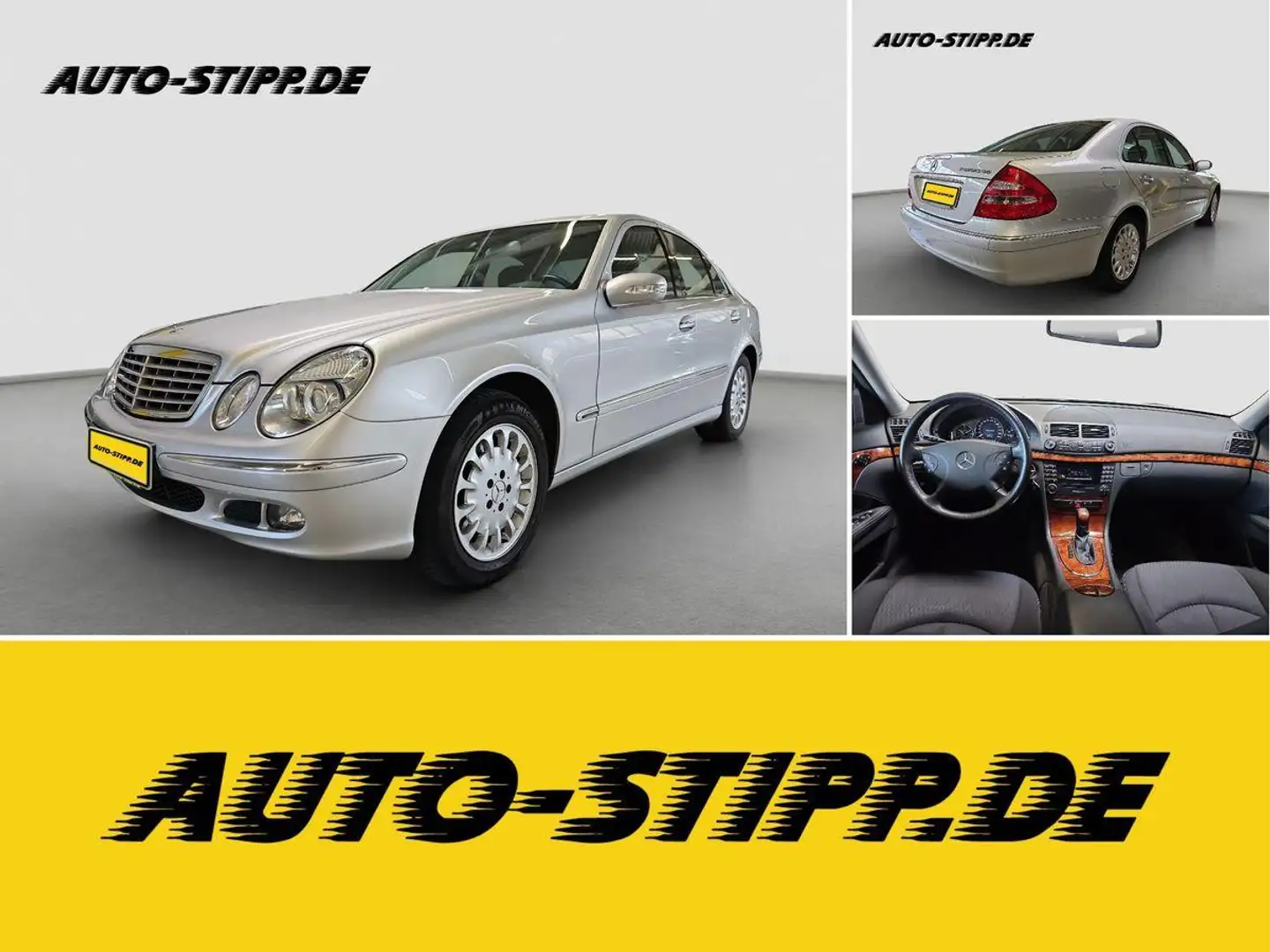 Mercedes-Benz E 200 Kompressor Elegance Argent - 1