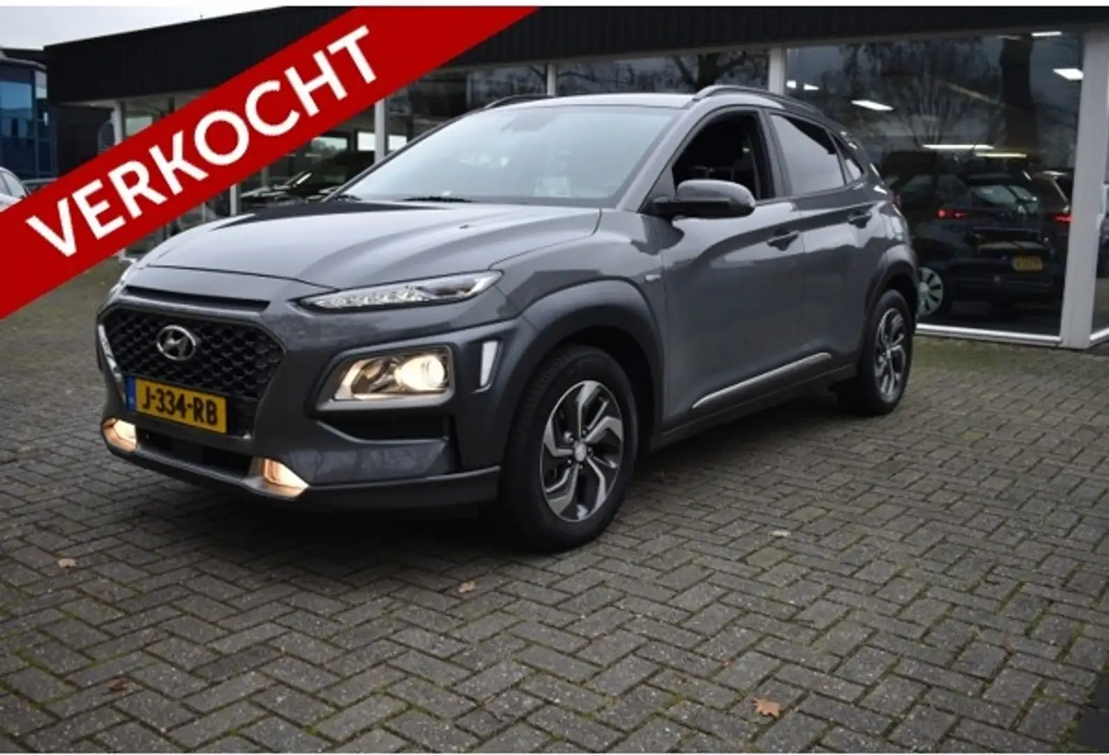 Hyundai KONA 1.6 GDI HEV Fashion NAVI CAMERA CARPLAY PDC CLIMA Grau - 1
