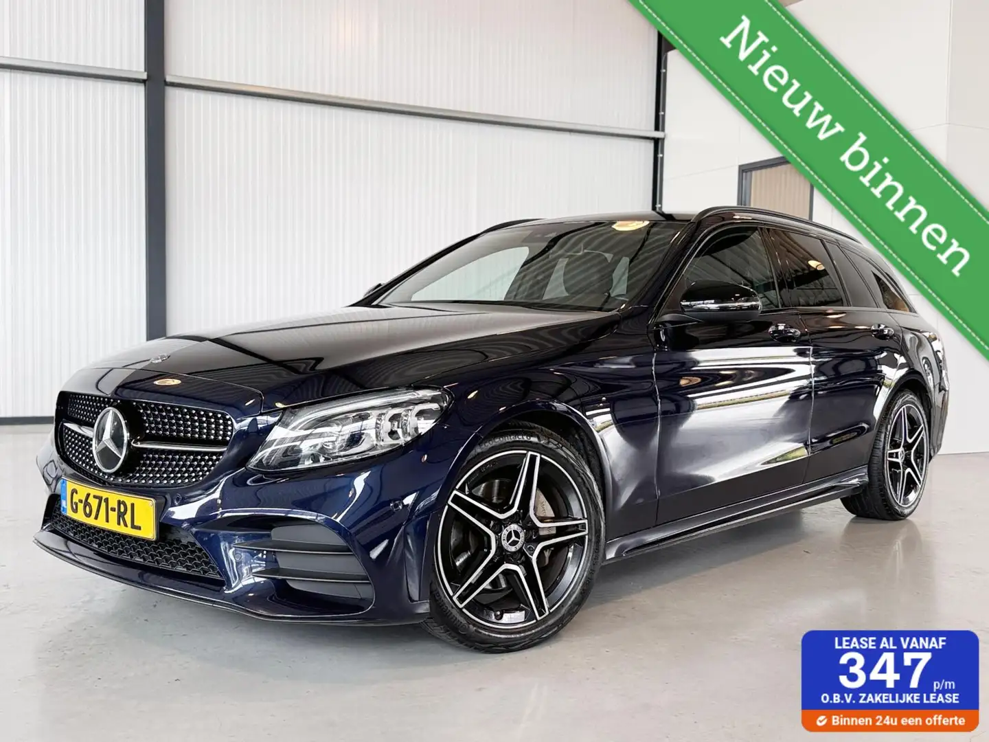 Mercedes-Benz C 200 Estate 9G-Tronic 135kW Business Solution AMG Blau - 1