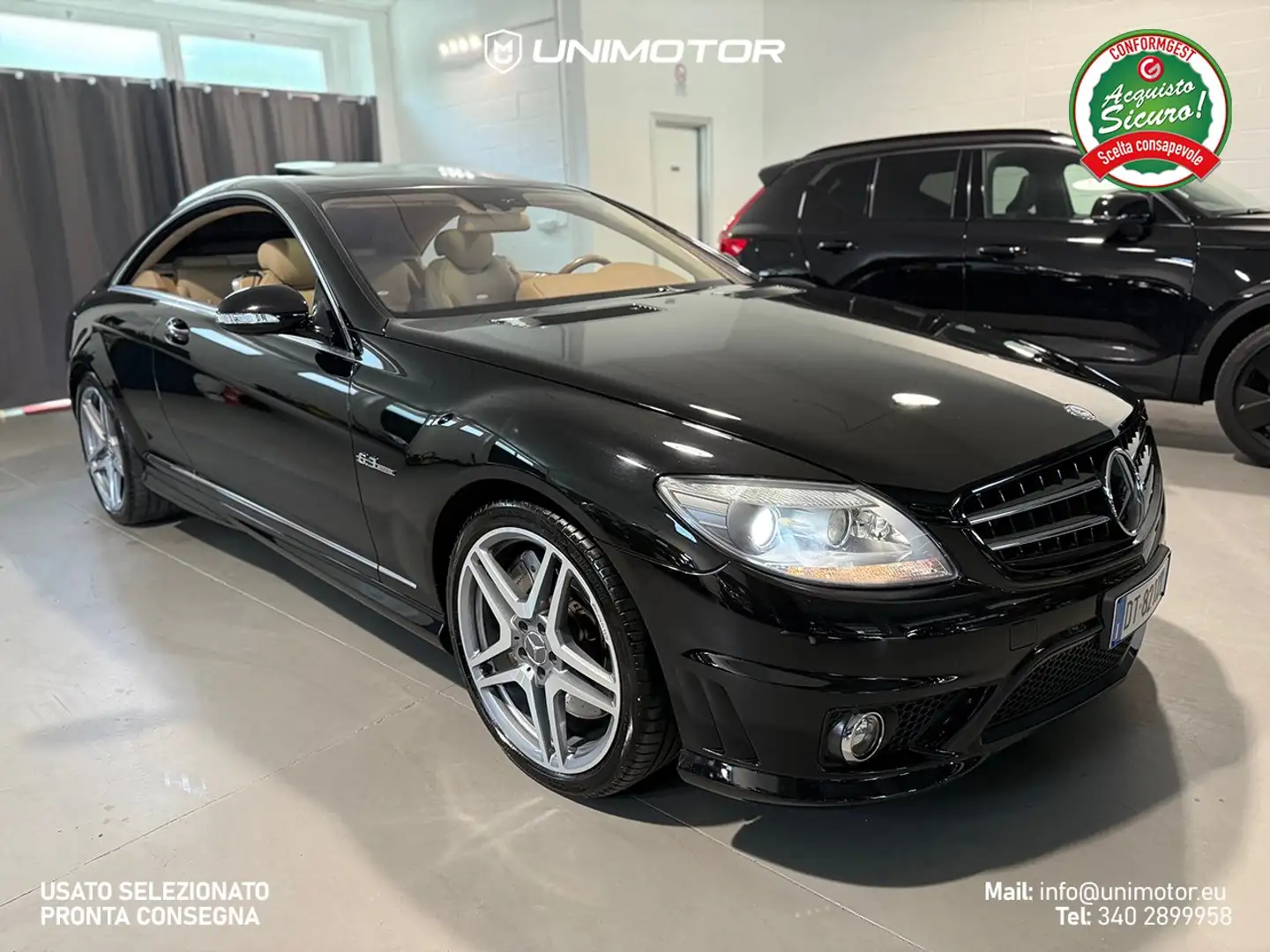 Mercedes-Benz CL 63 AMG Coupe 525cv V-Max Automatic Negru - 1