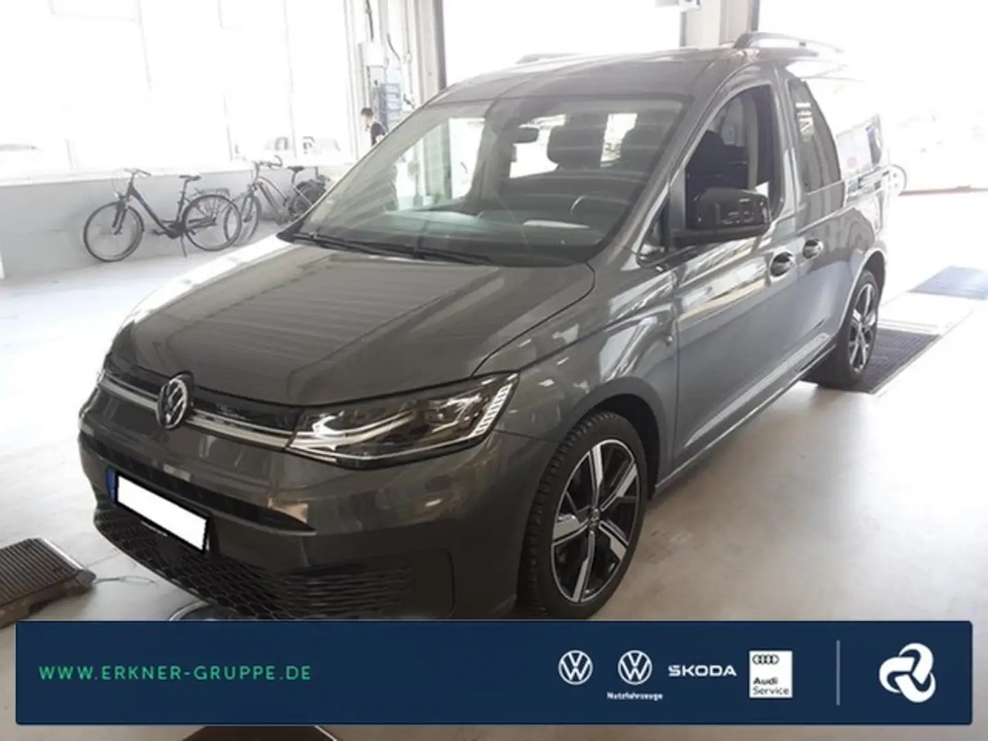 Volkswagen Caddy Move 1.5TSI DSG 7-SITZE PANO+ACC+LED+NAVI++++ Grau - 1