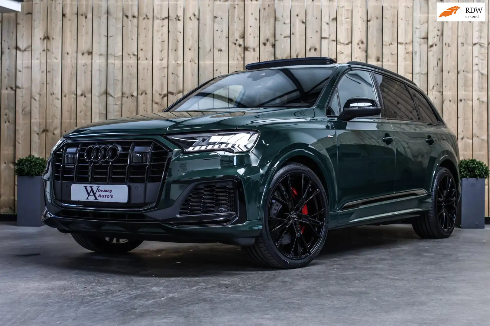 Audi Q7 60 TFSI e Quattro Competition *Pano*RS-Stoelen*B&O Groen - 1
