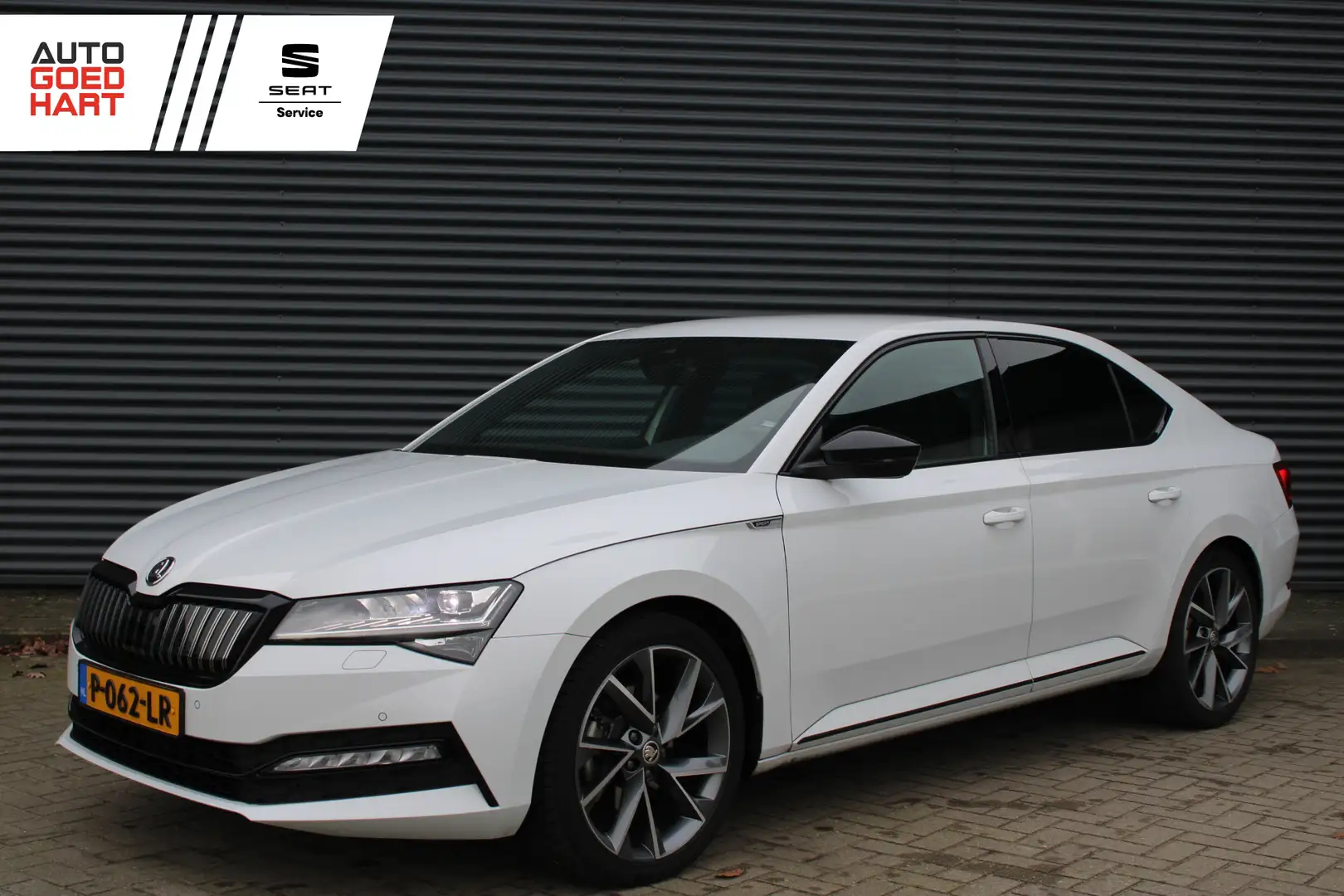 Skoda Superb 1.4 TSI iV Sportline Full-Led Leer/Alcantara Canto Blanco - 1
