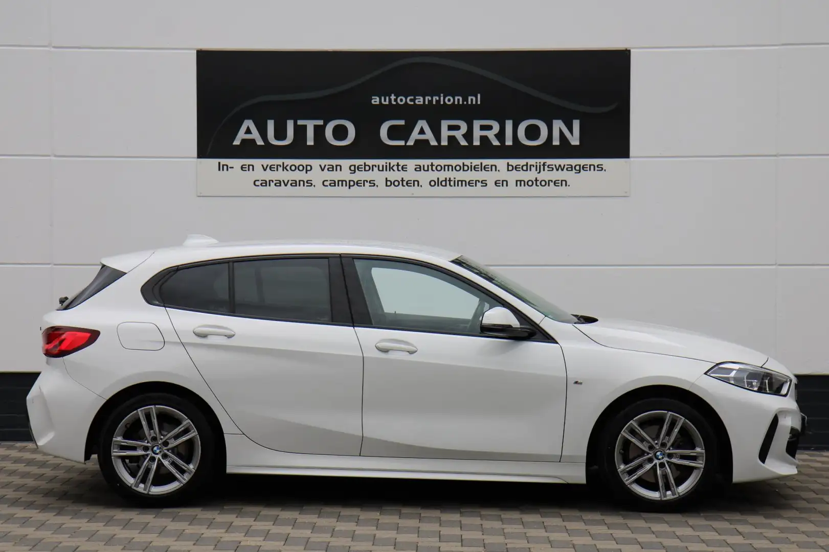 BMW 118 1-serie 118i M-Sport Climate LED Cruise PDC BTW !! Blanc - 2