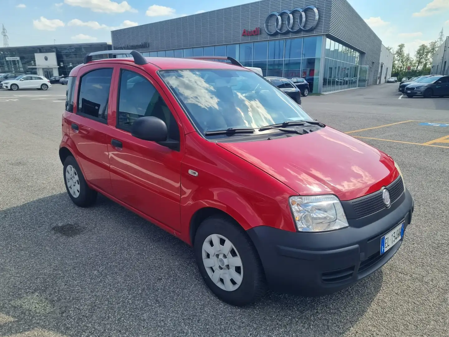 Fiat Panda 1.3 mj 4 posti Rosso - 1