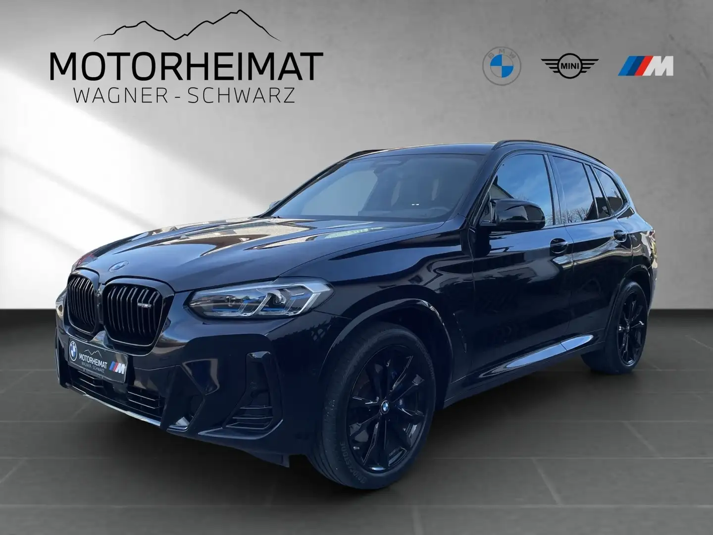 BMW X3 M 40d eSitze Laser ACC HUD H&K AHK Noir - 1
