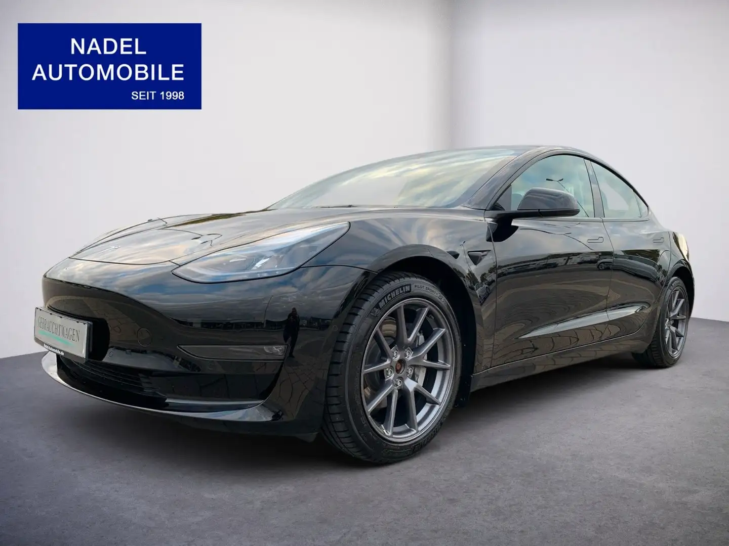 Tesla Model 3 Long Range Dual AWD/Leder/ACC/LED Noir - 1