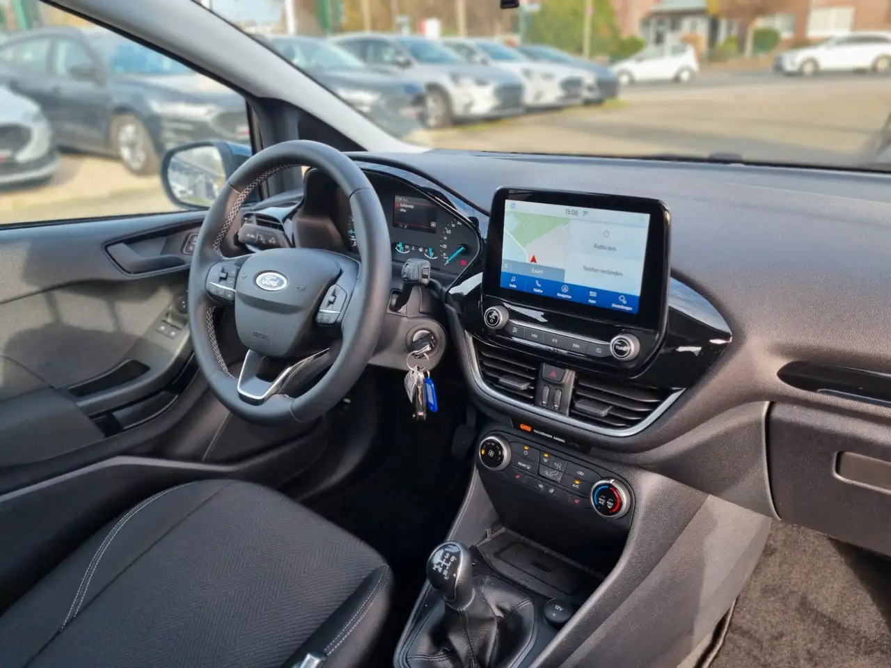 Ford Fiesta 1.1 S&S 1.Hand Parksensoren Navi Garantie, миниатюра 14