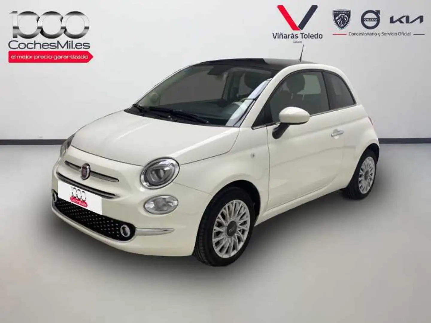 Fiat 500 1.0 Hybrid 51kw (70CV) Dolcevita Blanc - 1