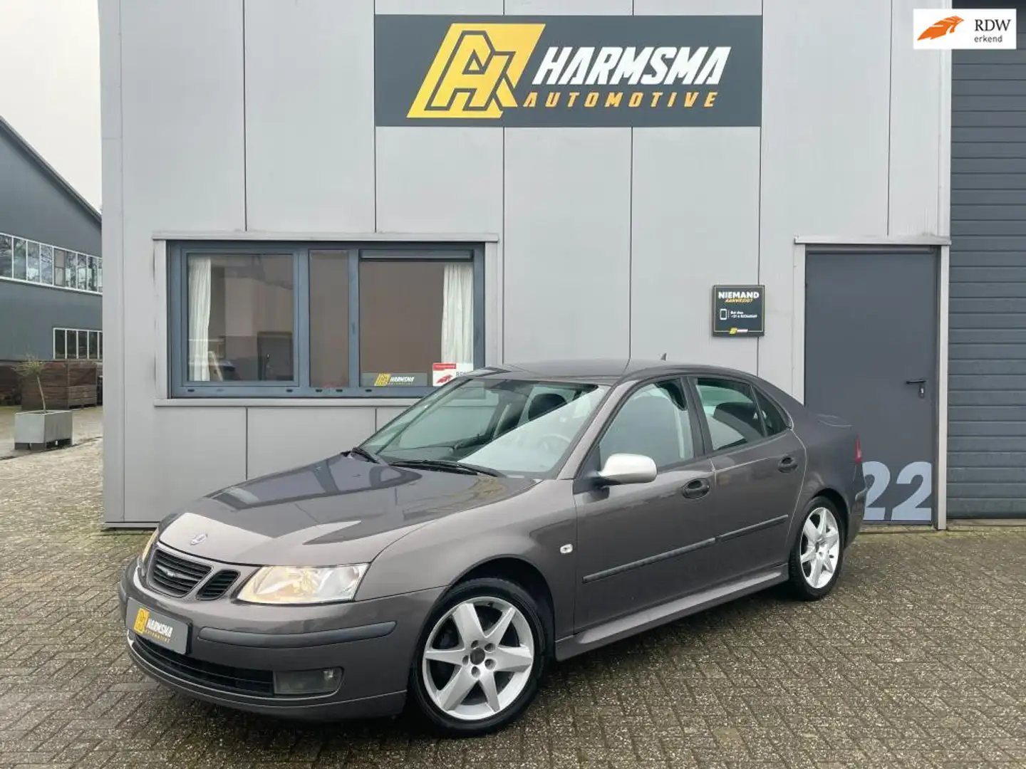 Saab 9-3 Sport Sedan 1.8 Linear Business |Nieuwe APK I Lede Grijs - 1