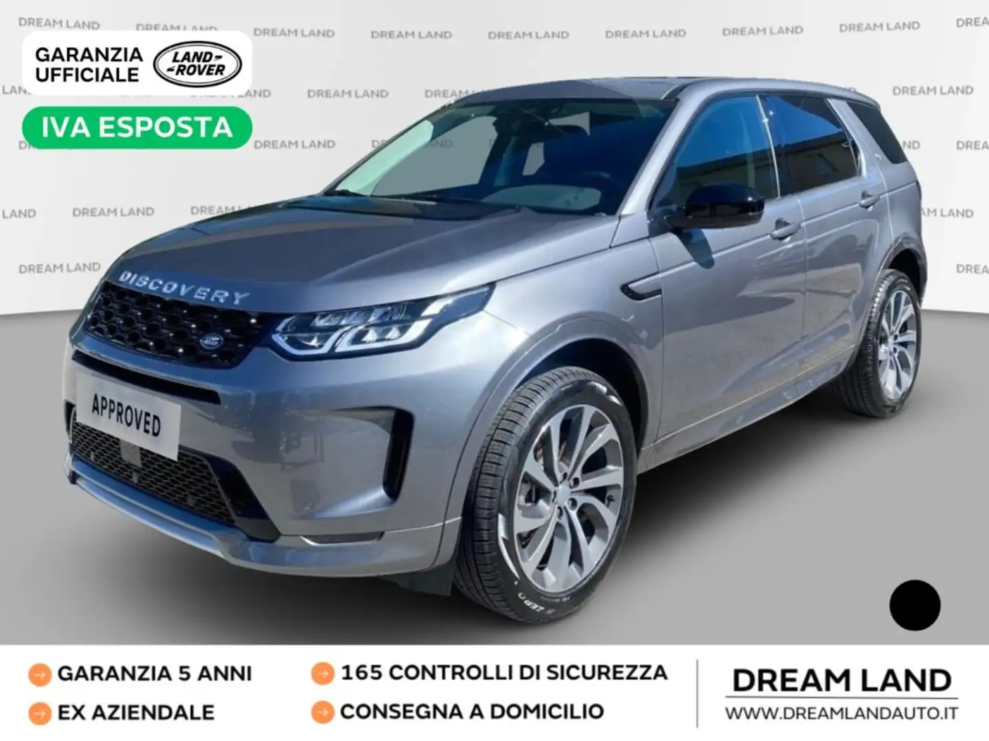 Land Rover Discovery Sport 2.0 TD4 163 CV AWD Auto S Argento - 1