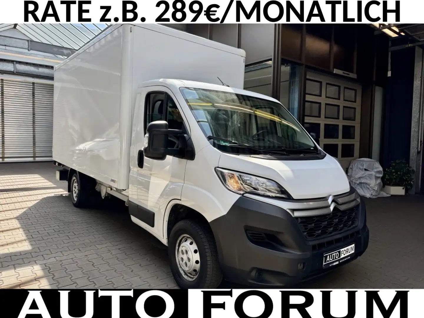 Citroen Jumper 2.2 HDi KOFFER L4 LBW KLIMA 3,5t 3-SITZER Weiß - 1