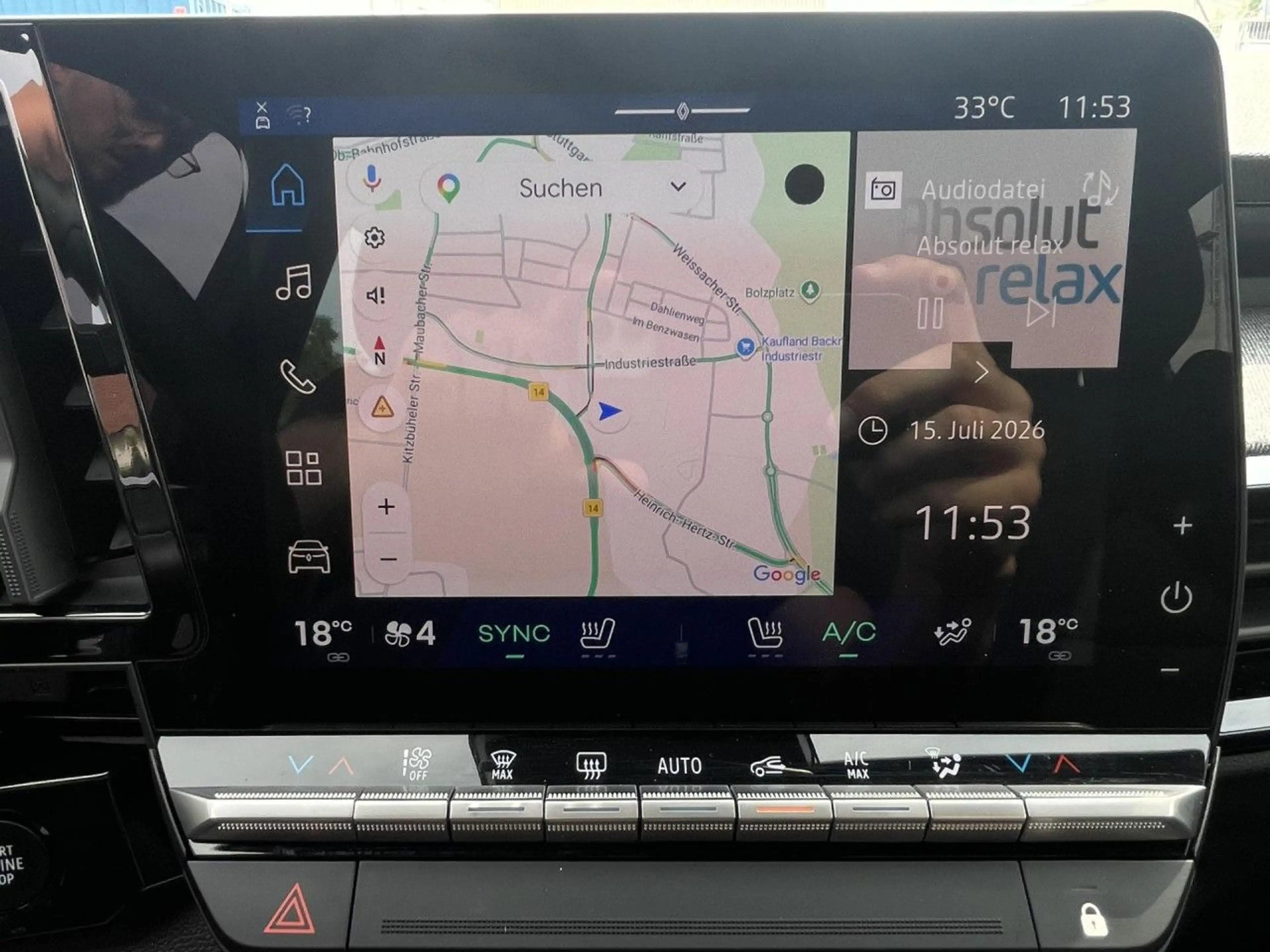 Renault Austral 160 Evolution ACC Kamera Navi Sitzh.18" — photo 14