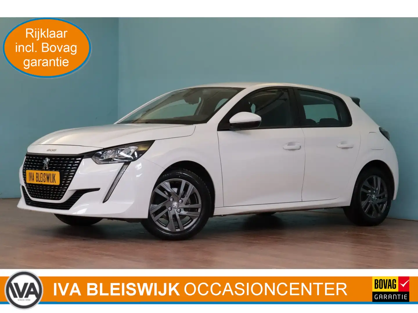 Peugeot 208 1.2 PureTech Allure automaat | NAVI | AIRCO | PDC Blanc - 1