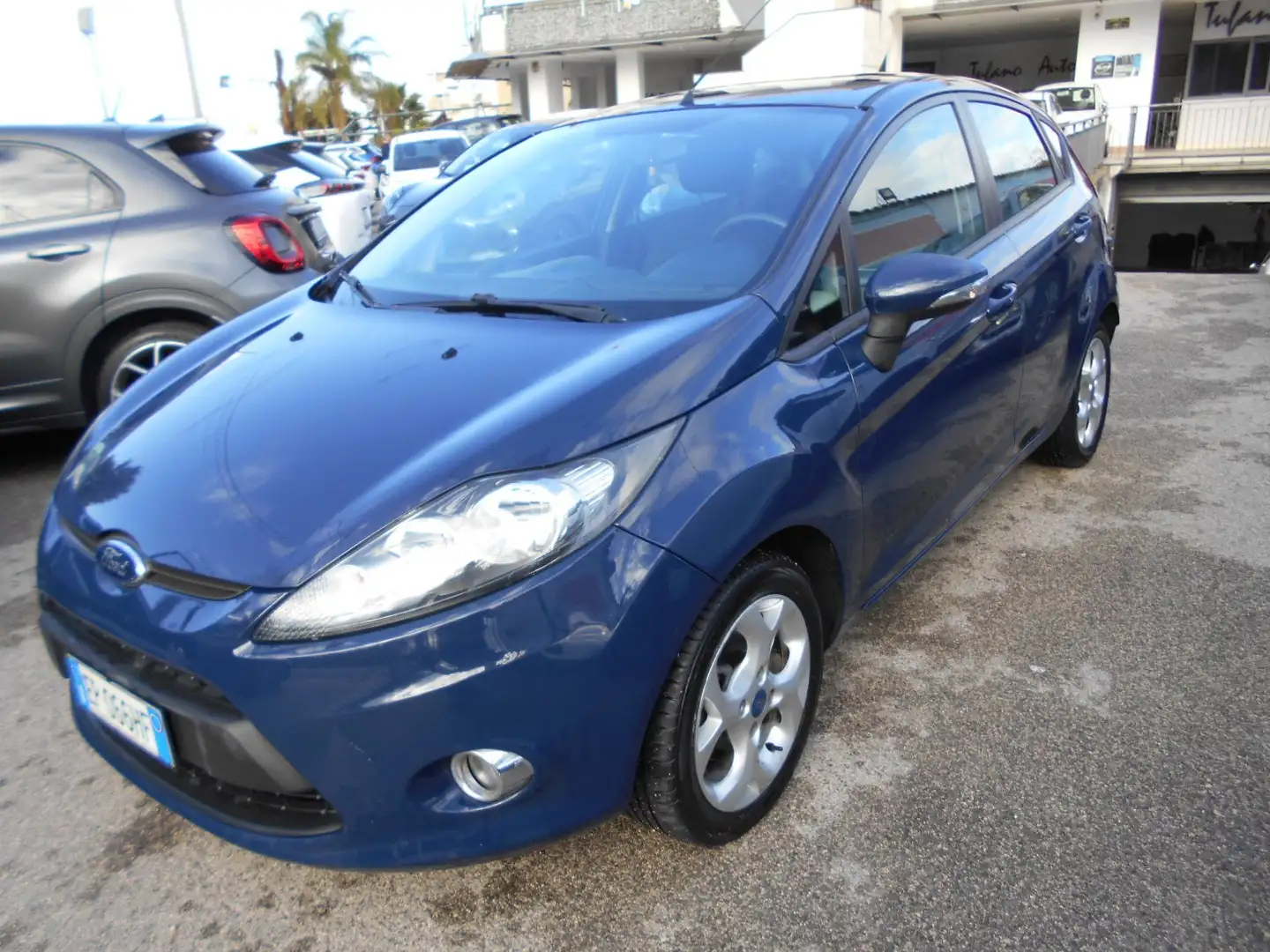 Ford Fiesta Fiesta VI 2008 5p 1.4 tdci Ikon (+) Bleu - 2