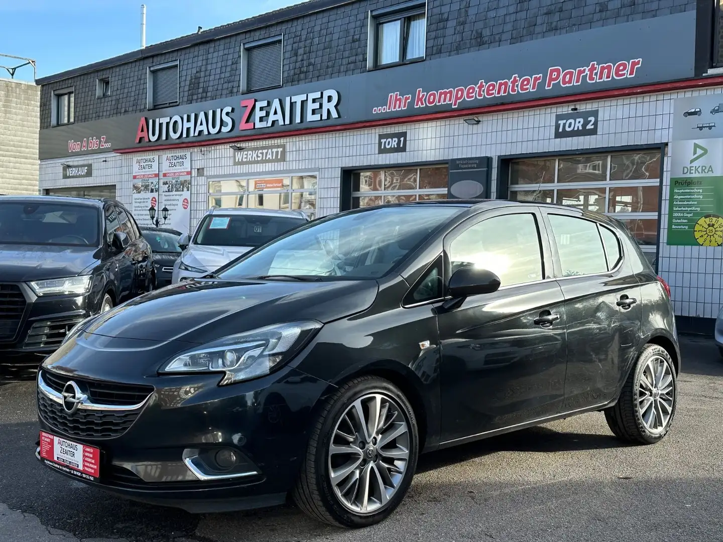 Opel Corsa E Innovation*LPG* Schwarz - 1