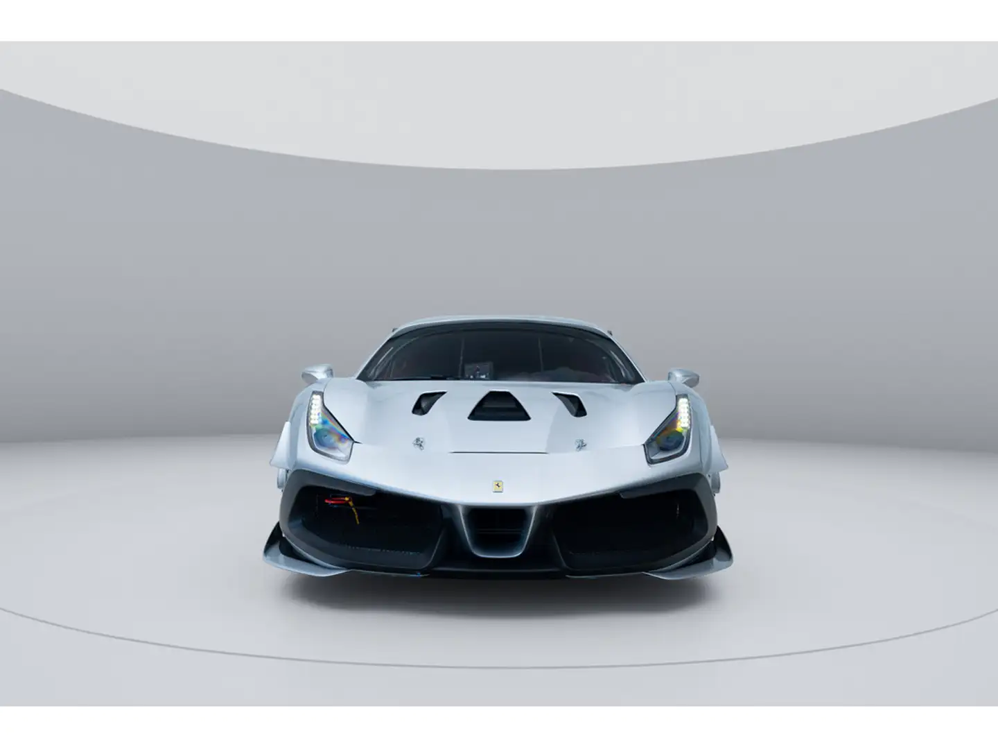 Ferrari 488 Challenge EVO >NEW CONDIT*PASSENGER SEAT< Silber - 2