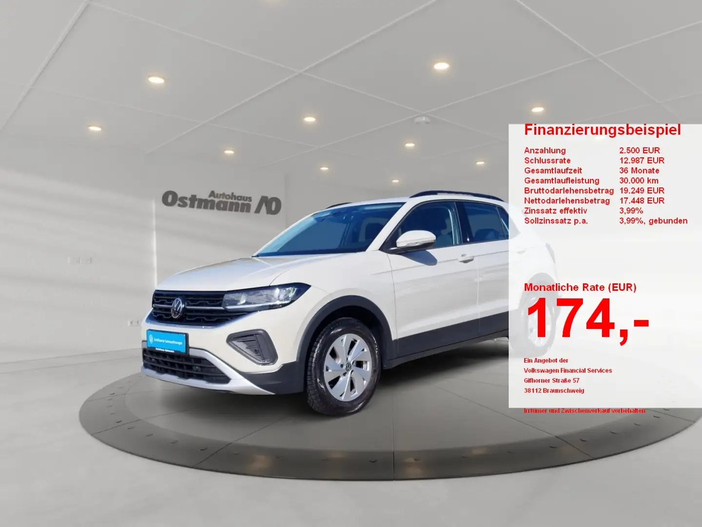 Volkswagen T-Cross 1.0 TSI 70 kW Life 2xKlima ACC Facelift Grijs - 1