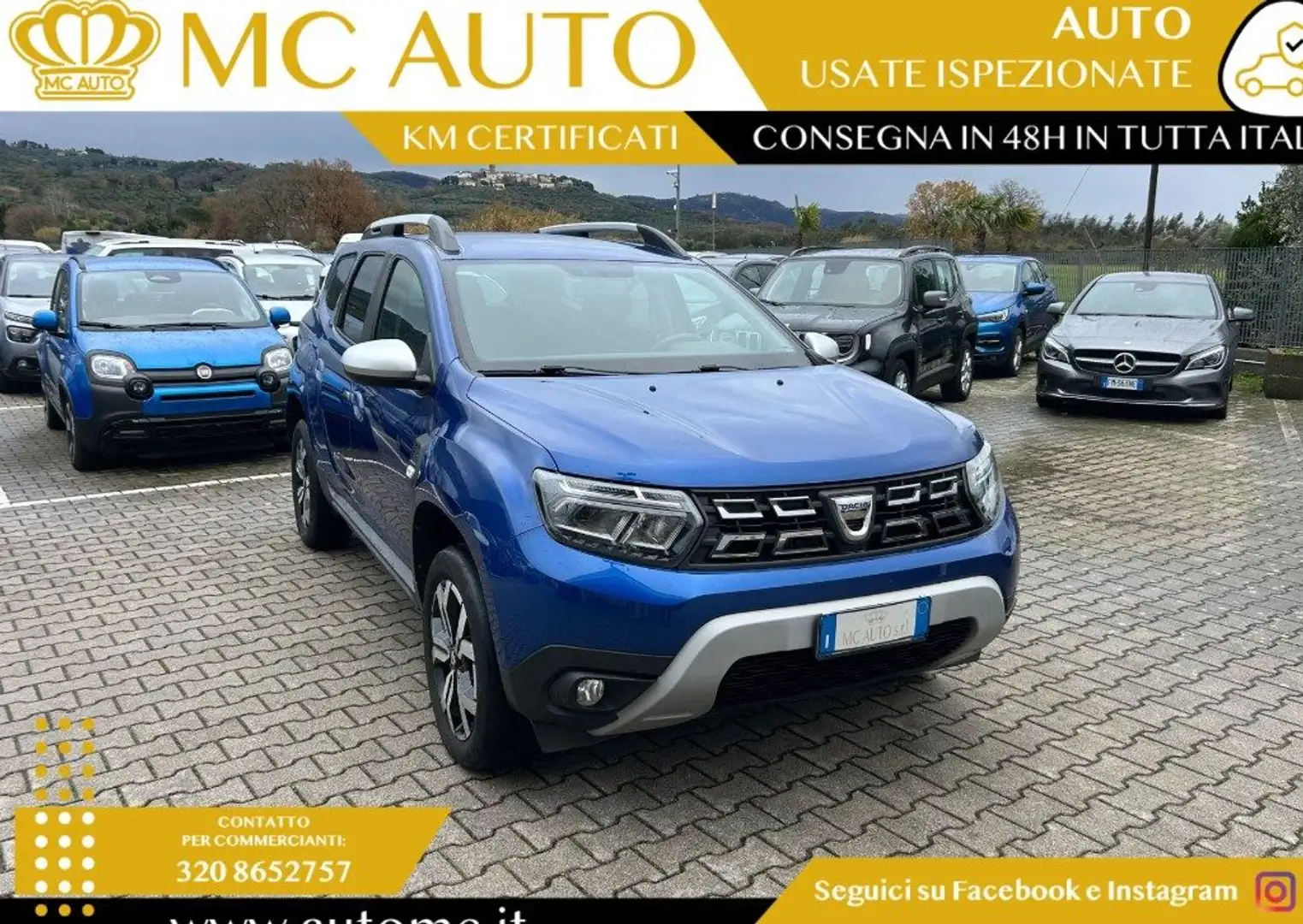 Dacia Duster 1.0 TCe 100 CV ECO-G Prestige DaciaPlus Bleu - 1