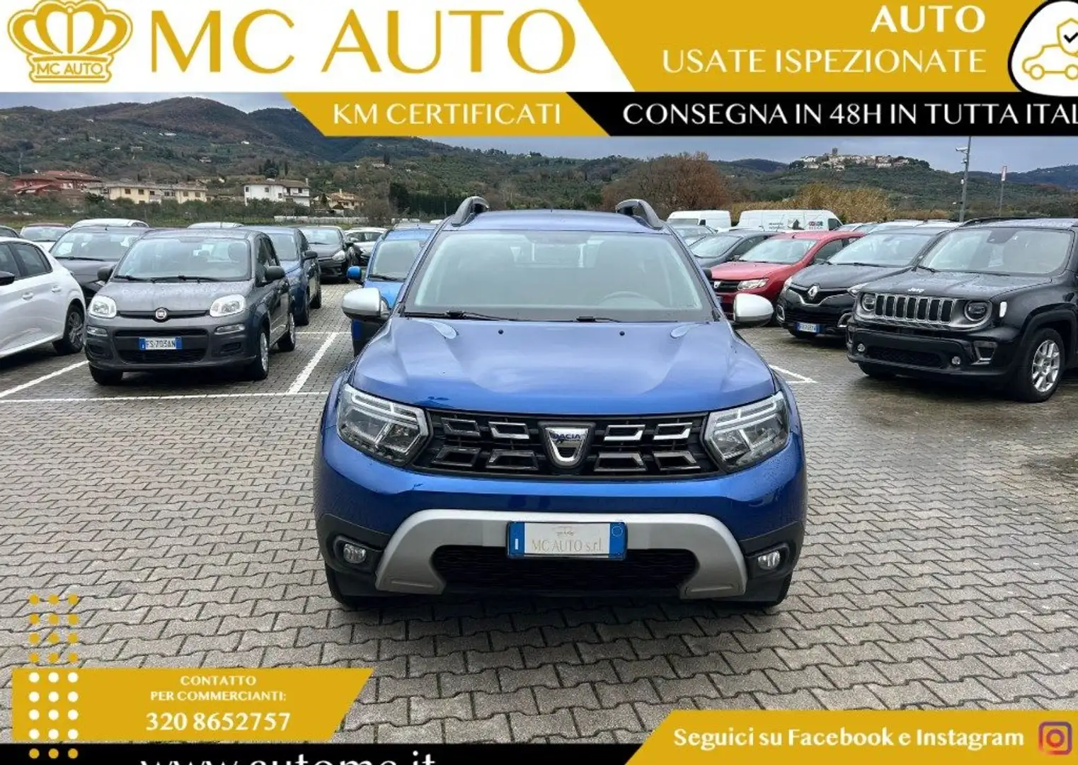 Dacia Duster 1.0 TCe 100 CV ECO-G Prestige DaciaPlus Bleu - 2
