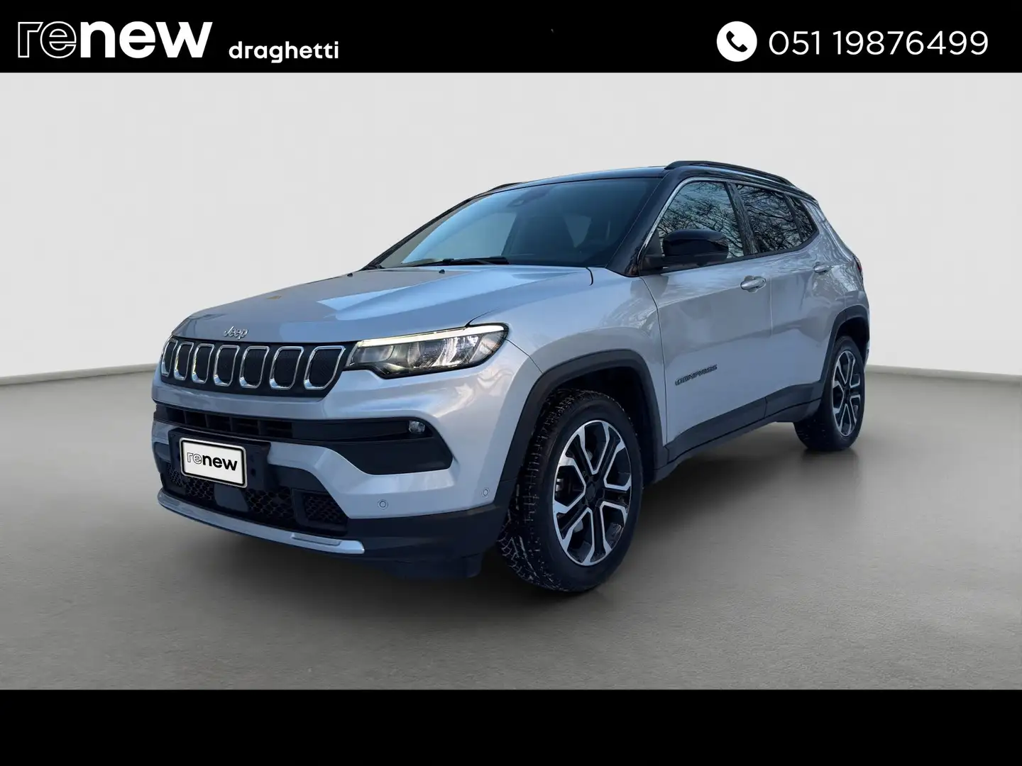 Jeep Compass Compass II 2021 1.6 mjt Limited 2wd 130cv Gris - 1