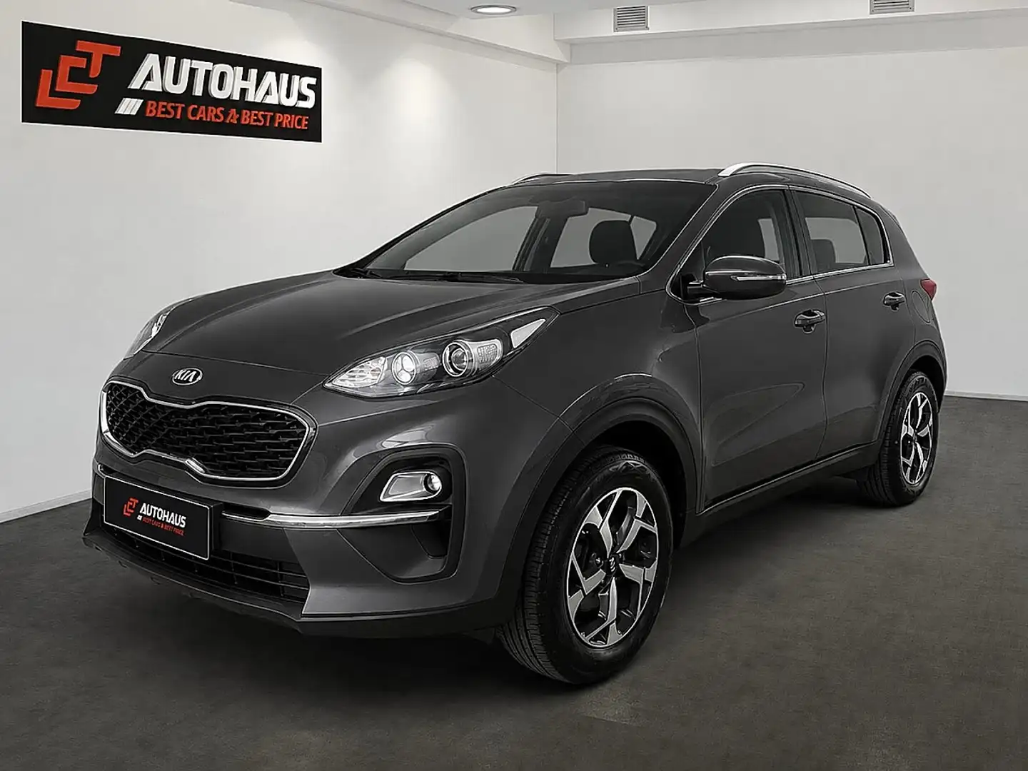 Kia Sportage 1,6 GDI | 1.BESITZ |GARANTIE BIS 07/2028 | Grau - 1